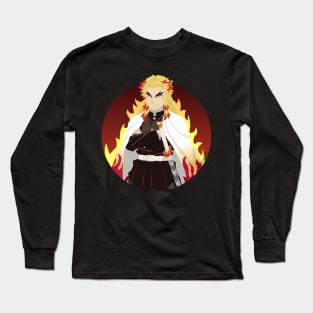 The Flame Swordman Long Sleeve T-Shirt